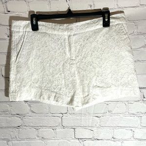 Cynthia Rowley White Lace Shorts - Size 10